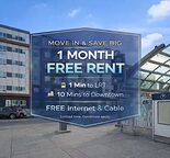 BRAND-NEW 1 BED PLUS DEN & 1 BATH APARTMENT, HEAT, INTERNET & CABLE INCLUDED!