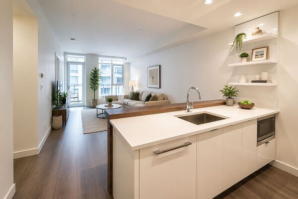 Calgary 1 bedroom Condo Unit for rent. Property photo: 729465-3