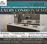 Brand NEW 2 Bed / 2 Bath Unit with High-End Finishes