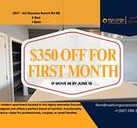 2 Bed 1 Bath Apartment