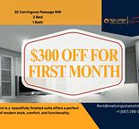 2 Bed 1 Bath Basement