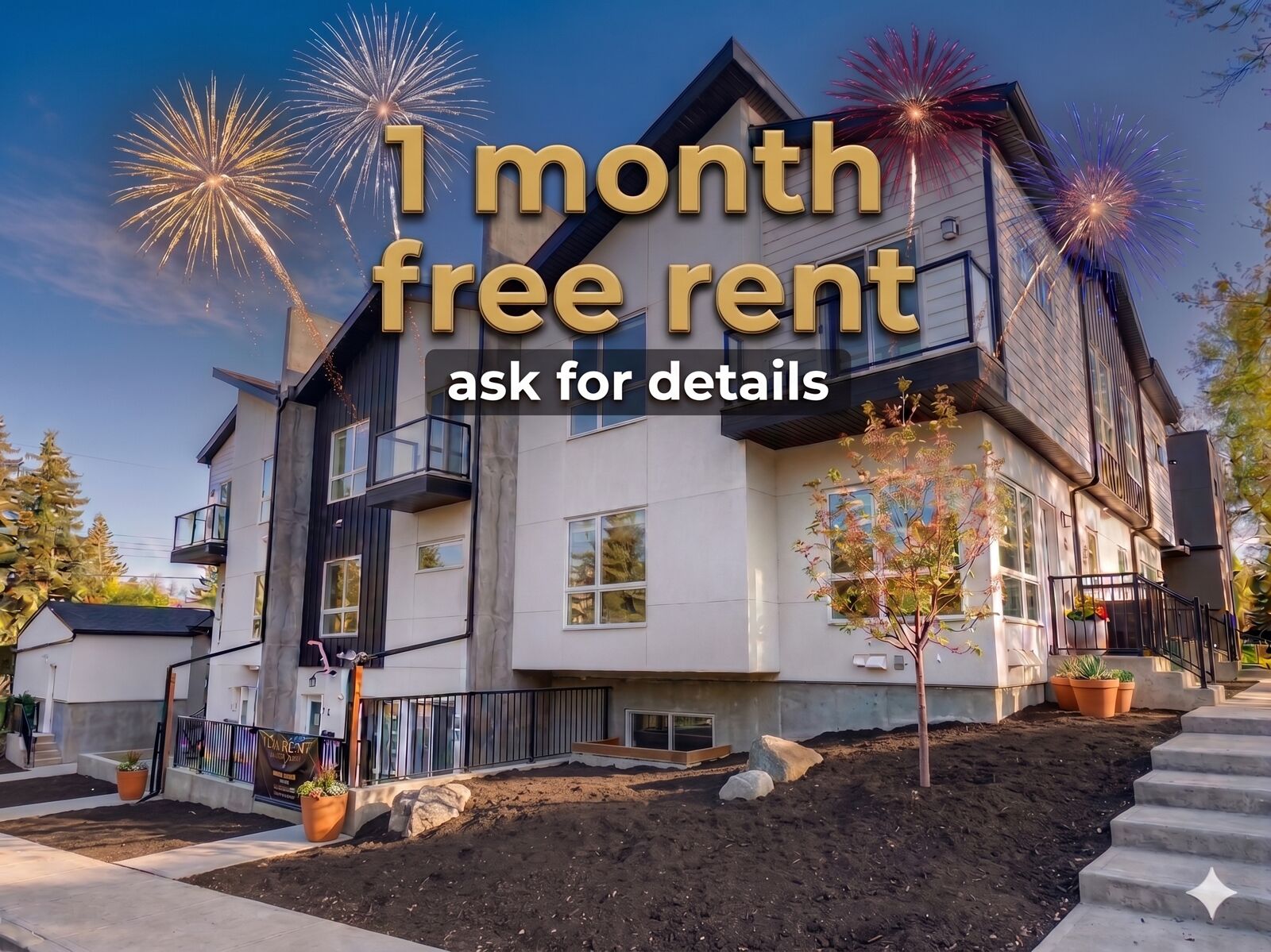 Calgary 1 bedroom Townhouse for rent. Property photo: 739227-1