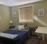 Cozy bedroom in fully furnished apartment