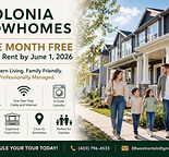 Modern 4-Bedroom Rowhomes | 1 Month FREE + Free Cable & Internet