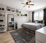 No Basement! Bright furnished room in a clean, quiet home/upper level