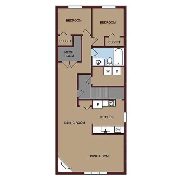 Calgary 2 bedrooms Basement for rent. Property photo: 743491-3