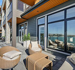 Lake view in an elevated single-level Estate Home in Mahogany