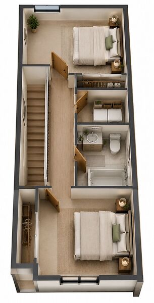 Calgary 4 bedrooms Townhouse for rent. Property photo: 747516-3
