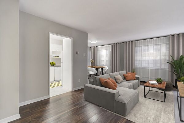 C&ocirc;te Saint-Luc 1 bedrooms Apartment for rent. Property photo: 749375-3