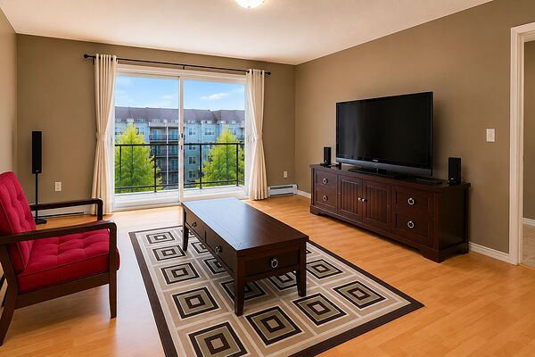 Calgary 2 + Den bedrooms Condo Unit for rent. Property photo: 749458-2