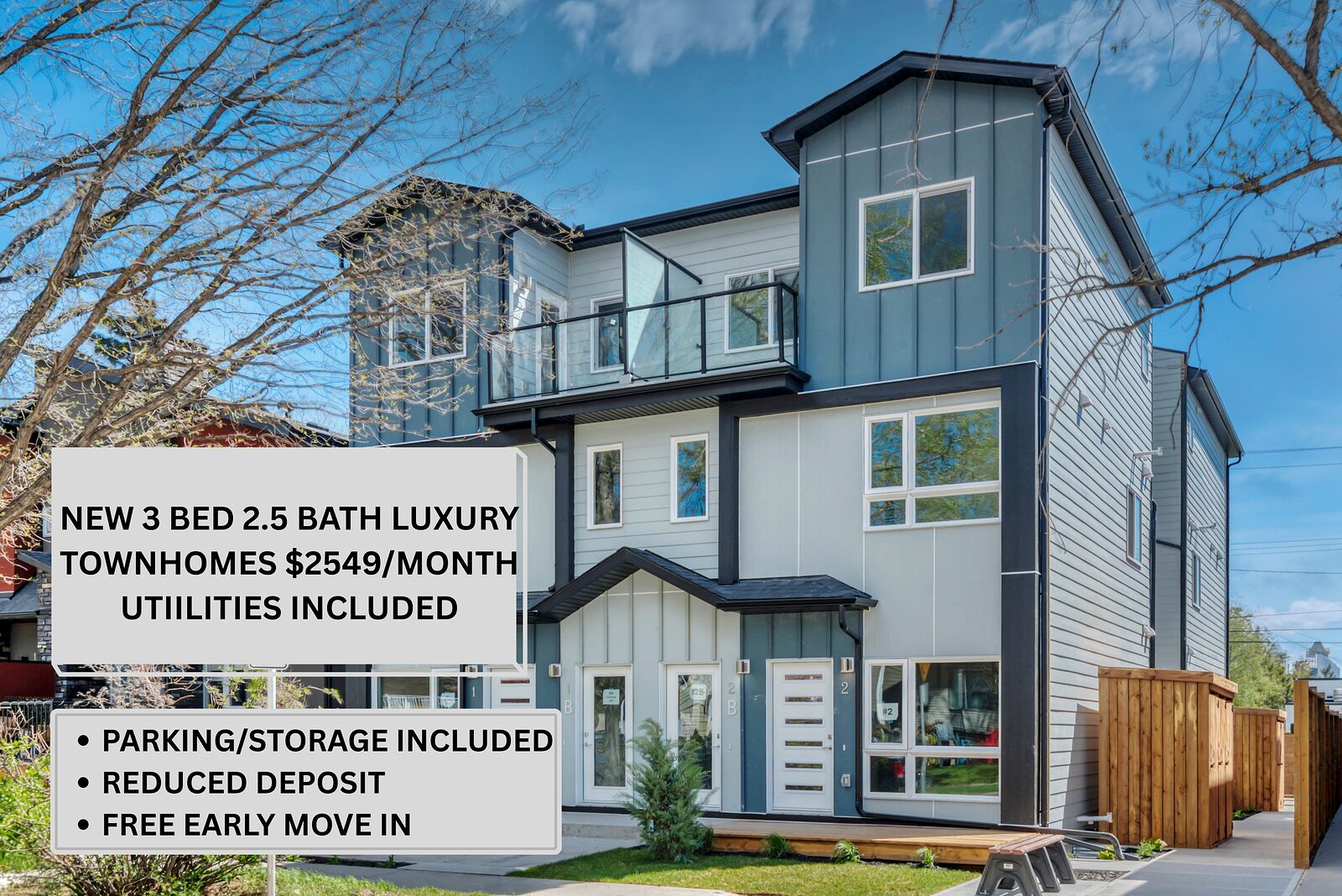 Calgary 3 bedrooms Townhouse for rent. Property photo: 749517-1