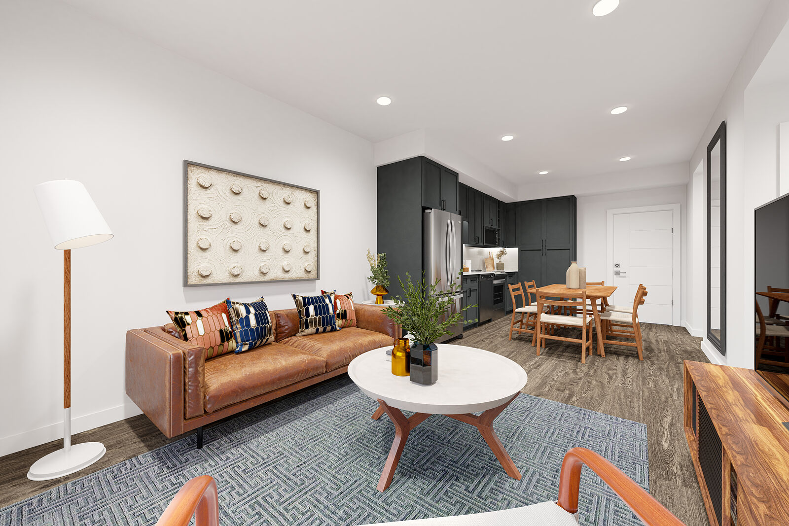 Calgary 1 + Den bedrooms Condo Unit for rent. Property photo: 750429-1