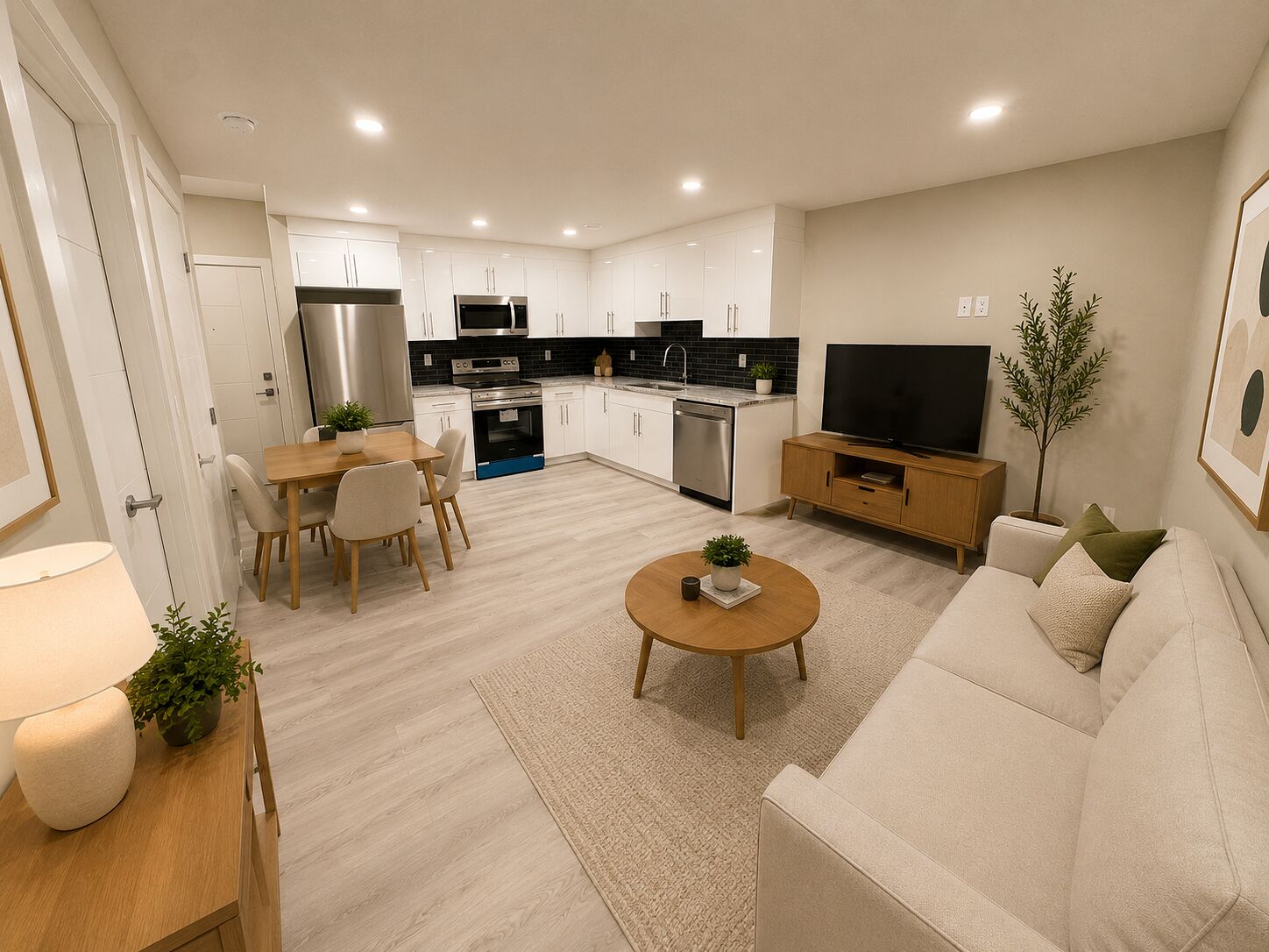 Calgary 1 + Den bedrooms Basement for rent. Property photo: 751608-1
