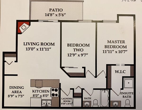 Calgary 2 bedrooms Condo Unit for rent. Property photo: 753994-2