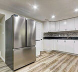 Clean, Renovated 1 bedroom +den basement with renovated kitchen and flooring