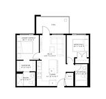 BRAND NEW 2 BEDROOM + 2 BATHROOM CONDO WITH A/C IN WOLF WILLOW