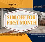 Townhouse | 2 Bedrooms | 2 Bathrooms