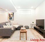 Modern Fully Furnished 2-Bedroom Legal Basement Suite | Ambleton NW