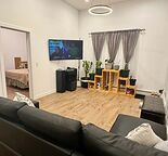 Modern 2 BR / 2 BA Ground Floor Condo – 12ft Ceilings & Open Concept (
