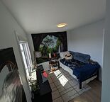 Private 1 bed, 1 bath top-floor with own living space