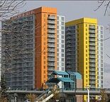 Premium Location: 18th Floor, 2bedroom & 1 bathroom corner unit, un obstructed v