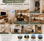 Brand New 2 Bedroom Basement Suite | Private Entrance | Modern Finishes |