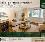 Beautiful 2-Bedroom Townhouse for Rent in  Royal Oak NW Calgary