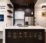 Modern Top-Floor Executive Condo | 2 Bed + 2 Bath | Underground Parking