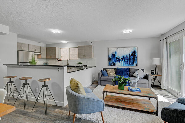 FULLY Renovated and Furnished 3 bed, 2 bath Unit just 2 blocks to SAIT!