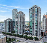 Corner Unit - Floor to Ceiling Windows - Views of Downtown and Connaught School