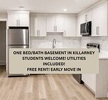 Cozy 1 Bed/1 Bath Private Basement Suite in Killarney, Utilities Included!