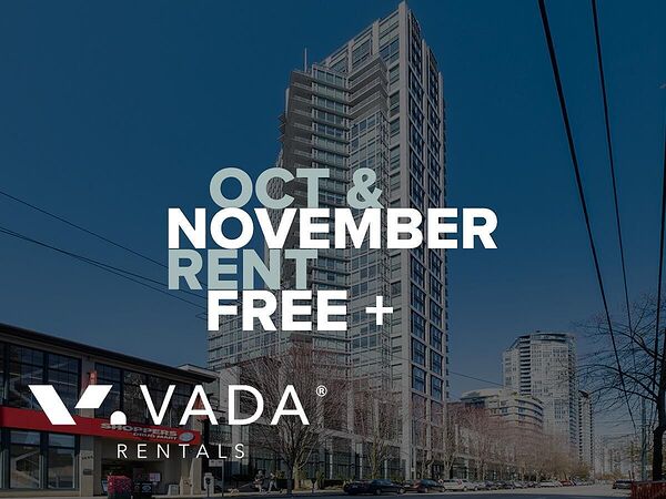 Elan 2BR APT Rental 2801-1255 Seymour St Vancouver: VADA