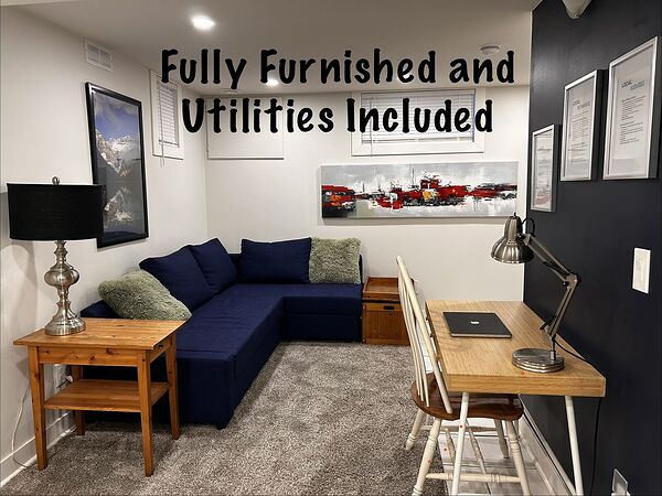 Cozy Downtown Basement Legal Suite | Fully Furnished & Utilities Included