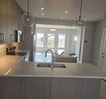 A new built single-family house with double car garrage