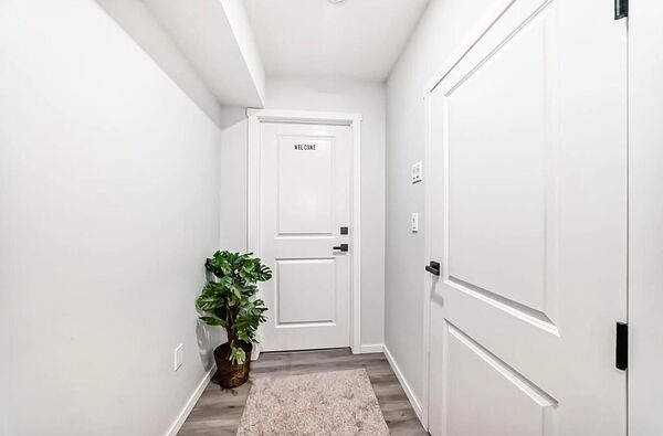Fully furnished 2-bed 1-bath legal basement with separate side entrance.