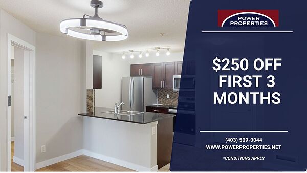 Spacious Ground-Floor 2 Bed + Den in Legacy – $250 Monthly Discount for the First 3 Months!
