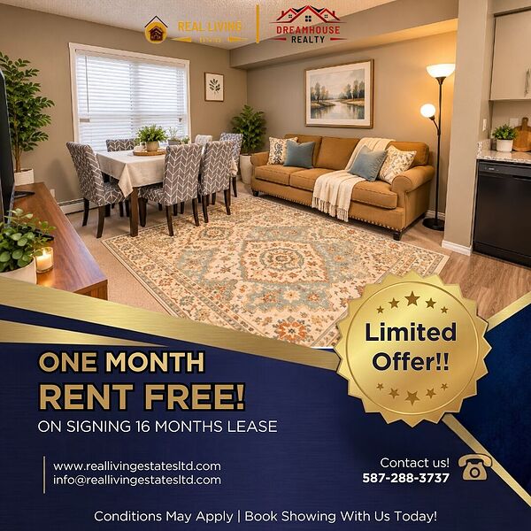 2 Bed 1 Bath Apartment
