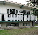 Spacious main floor with garage