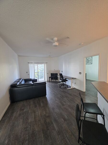 Spacious 2 bed 2 bath condo with underground parking and close to bus and train.