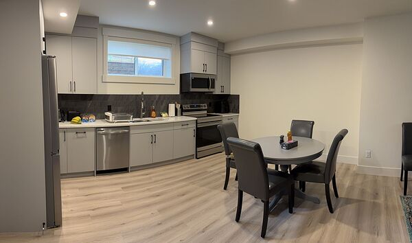 Utilities Included - Bright Legal 1 Bedroom Basement in Brand New Build