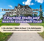 Spacious 2-Beds 2-Bath Condo in Hollick Kenyon|Ensuite Laundry|Building Gym